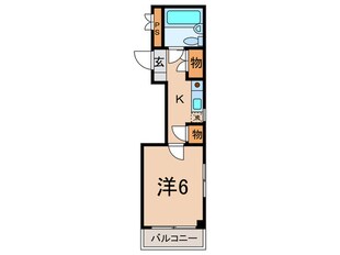 リバ－シティハイツの物件間取画像